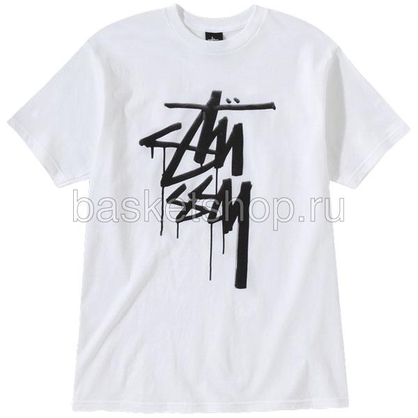 Stussy Футболка (1902569-wh/blk)  - цена, описание, фото 1